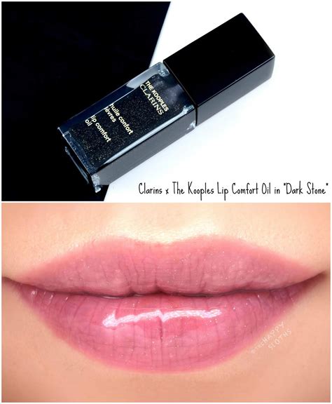 clarins lip oil dark stone.